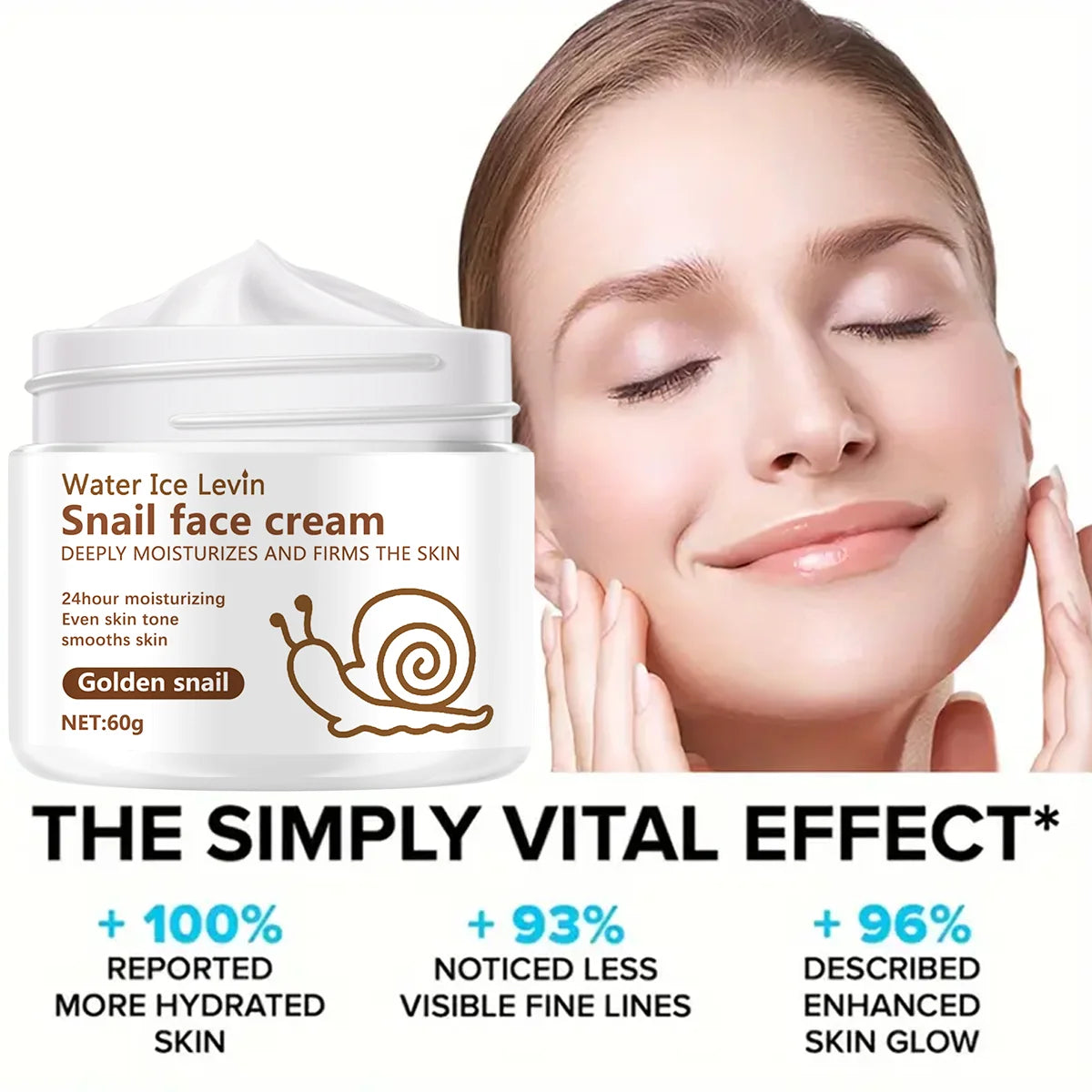 Revitalize Your Skin: Snail Anti-Aging Collagen Cream for Firm, Bright, and Youthful Complexion