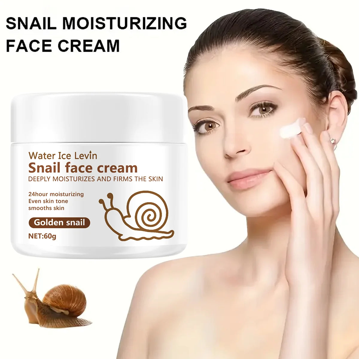 Revitalize Your Skin: Snail Anti-Aging Collagen Cream for Firm, Bright, and Youthful Complexion